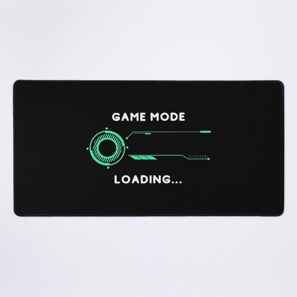 Item preview, Game mode loading - Text based design illustration - White text designed and sold by Nemesiscrowd.