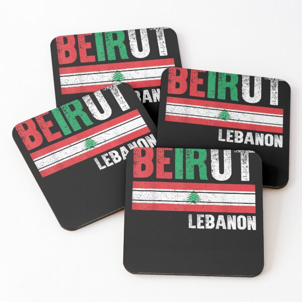 Artikelvorschau, Beirut Libanon Flagge libanesische Herren Damen Kinder entworfen und verkauft von vergiebee.