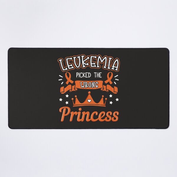 Item preview, Leukemia Picked The Wrong Princess Cancer Awareness Women designed and sold by schromtlmaascha.