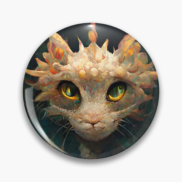 Item preview, Baby dragoon as a cat designed and sold by GeneratedArt.