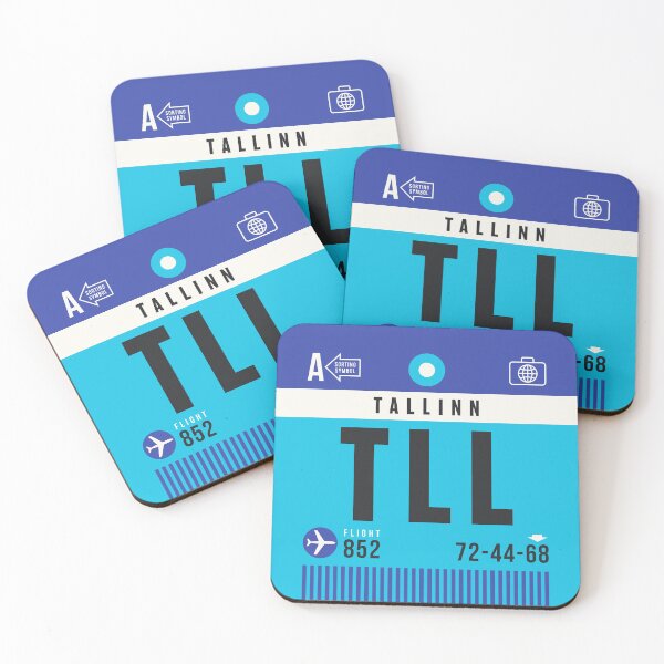Item preview, Luggage Tag A - TLL Tallinn Estonia designed and sold by VoodooCircus.