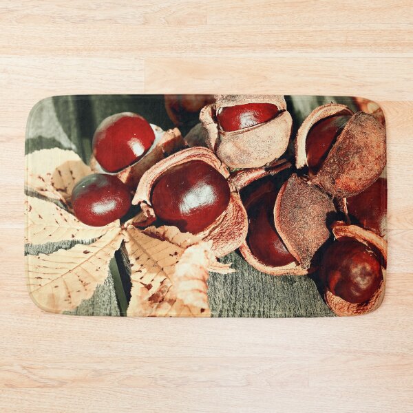 Item preview, chestnuts with leaf designed and sold by Roswitha Lorz.