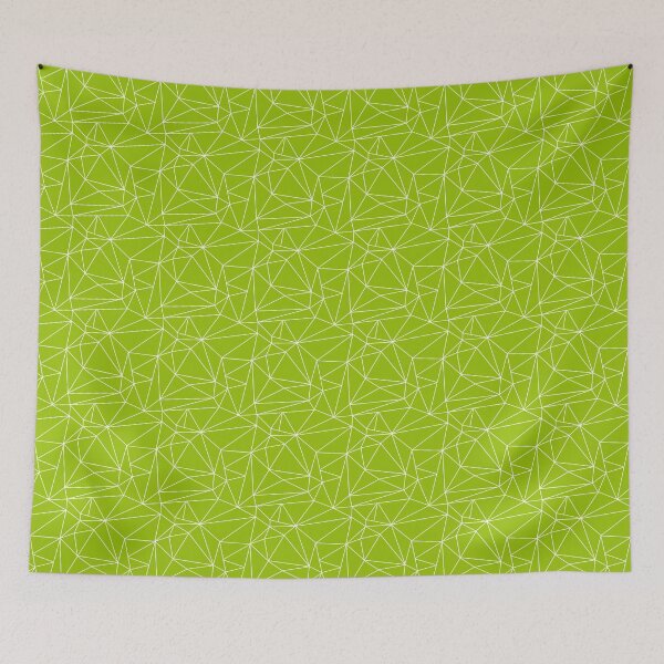 Item preview, Geometric Lime Green Pattern designed and sold by PatternHome.