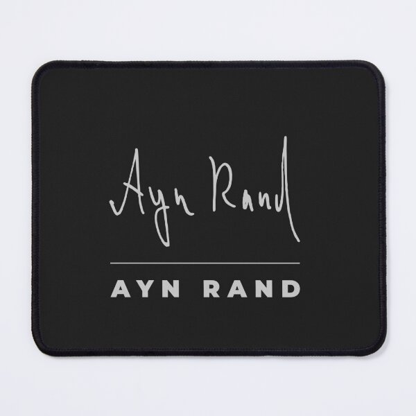 Item preview, Ayn Rand signature t-shirt designed and sold by CMYKStudio.