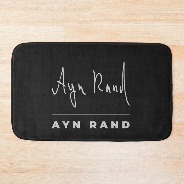 Item preview, Ayn Rand signature t-shirt designed and sold by CMYKStudio.