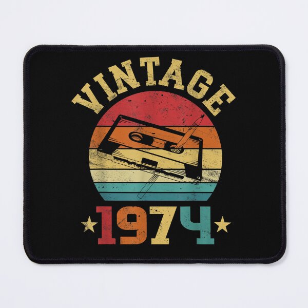 Item preview, Vintage 1974 Retro Cassette 1974 48th Birthday 48 Years Old designed and sold by vergiebee.