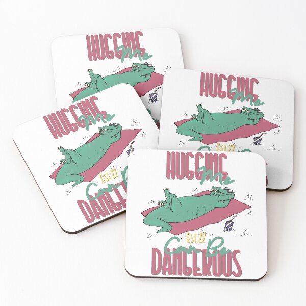 Item preview, HUGGING ME CAN BE DANGEROUS designed and sold by GAADesignz.