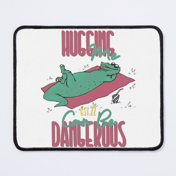 Item preview, HUGGING ME CAN BE DANGEROUS designed and sold by GAADesignz.