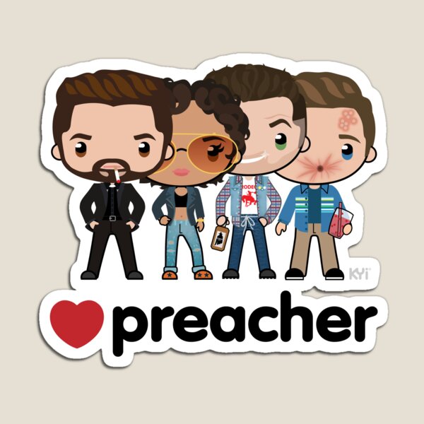 Item preview, Love Preacher - Jesse, Tulip, Cass & Eugene designed and sold by KY-i.