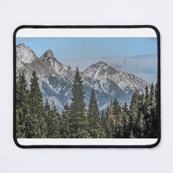 Item preview, Slate Peak Air Mountain Landscape Design Painting designed and sold by randomtdesigns.