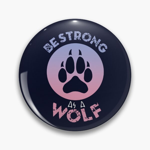 Artikelvorschau, Sei stark wie ein Wolf entworfen und verkauft von TMBTM.