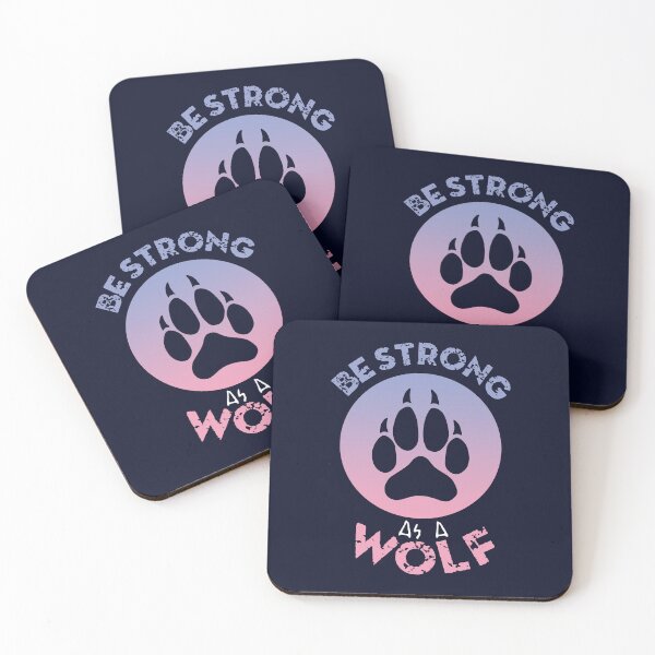 Item preview, Be Strong As A Wolf designed and sold by TMBTM.