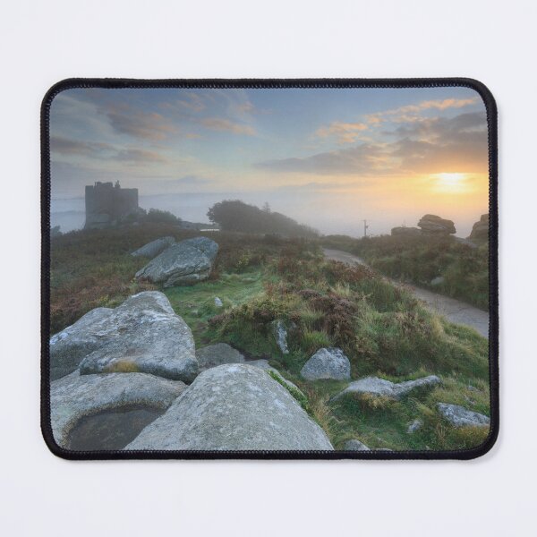 Item preview, Misty sunrise (Carn Brea) designed and sold by bitm2007.