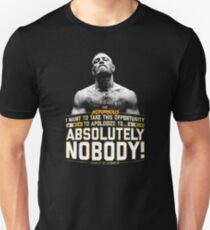 he showing us Unisex T-Shirt