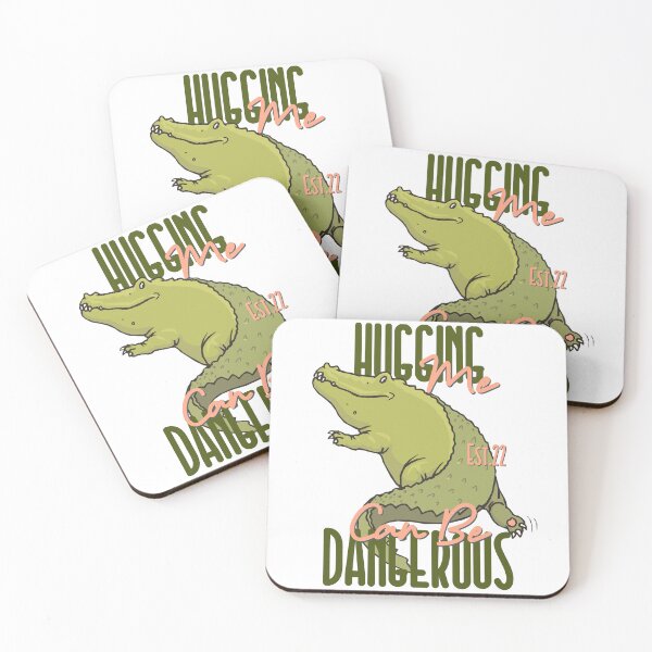 Item preview, HUGGING ME CAN BE DANGEROUS designed and sold by GAADesignz.