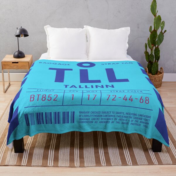 Item preview, Luggage Tag D - TLL Tallinn Estonia designed and sold by VoodooCircus.
