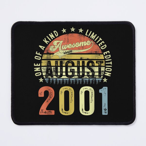 Item preview, Awesome Since August 2001 21 Years Old 21st Birthday Gifts designed and sold by vergiebee.