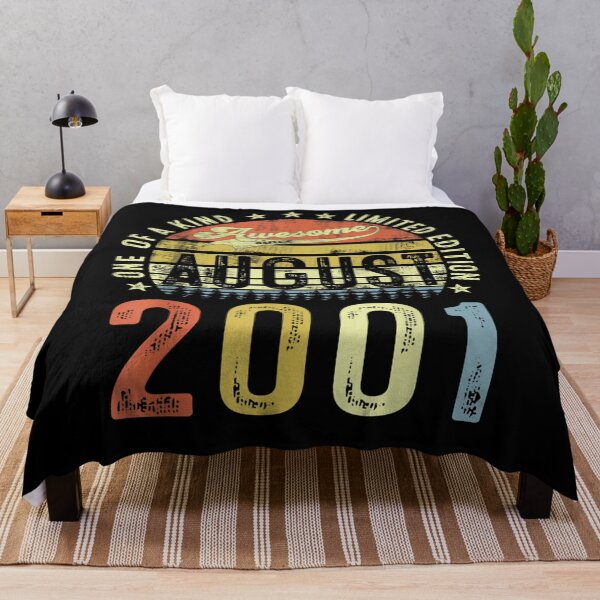 Item preview, Awesome Since August 2001 21 Years Old 21st Birthday Gifts  designed and sold by vergiebee.