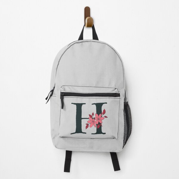 Item preview, Pink floral H monogram designed and sold by Coffee Lifestyle.