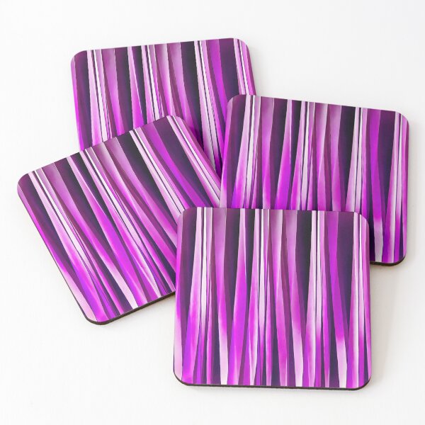 Item preview, Uneven Artistic Vertical Stripes Red Purple Hues designed and sold by taiche.