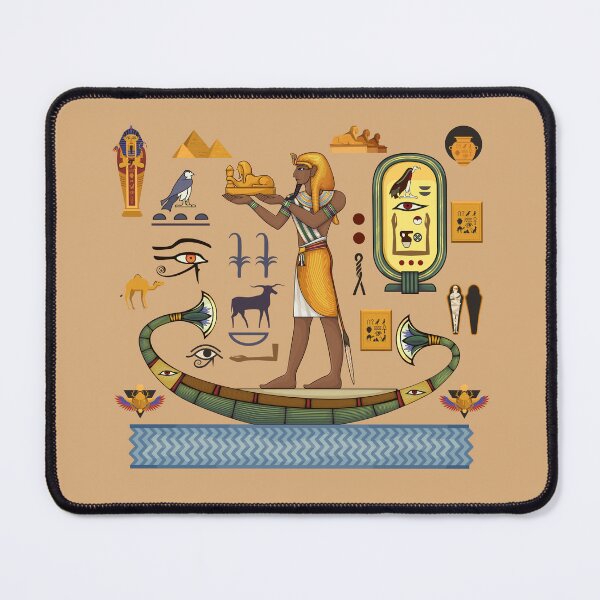 Item preview, Pharaoh And Symbols of Ancient Egypt designed and sold by ArtOfStars.
