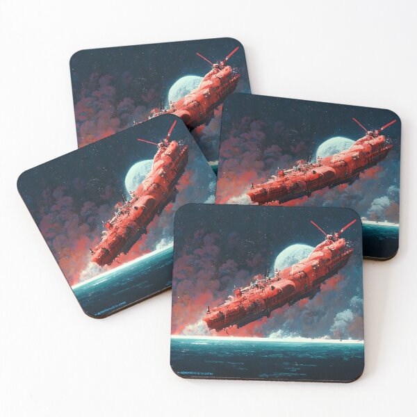 Item preview, Battleship ready to attack designed and sold by GeneratedArt.