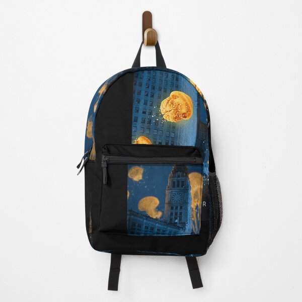 Item preview, JELLYFISH CITY SEA ANIMALS OCEAN AESHETIC ARTWORK GRAPHIC designed and sold by sobriowslen.