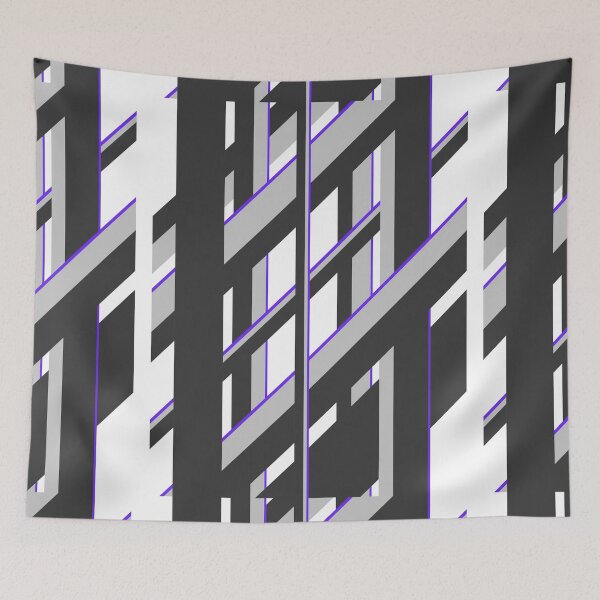 Item preview, Abstract Geometric interwoven stripes  designed and sold by TipTopTapo.