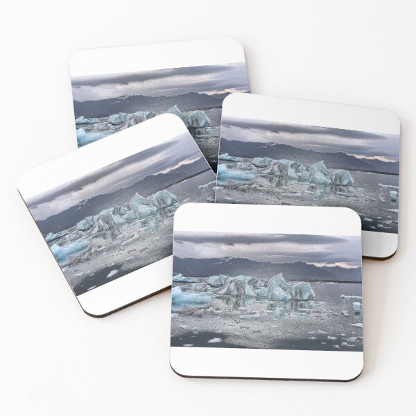Item preview, Glacial Lake Mountain  Landscape Design Painting  designed and sold by randomtdesigns.