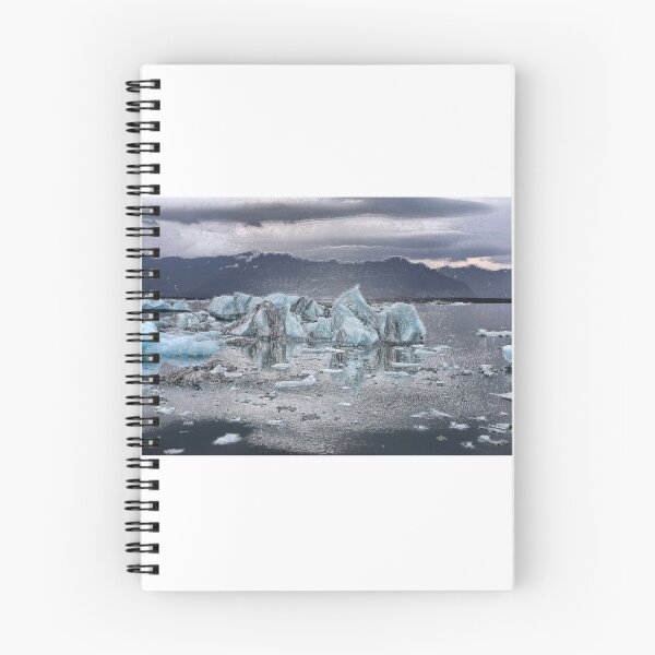 Item preview, Glacial Lake Mountain  Landscape Design Painting  designed and sold by randomtdesigns.