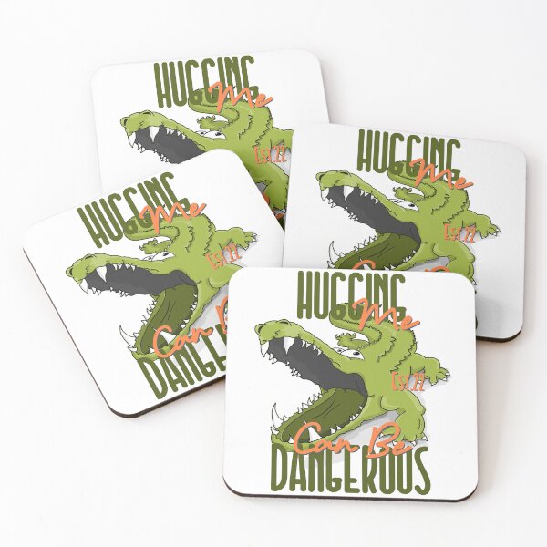 Item preview, HUGGING ME CAN BE DANGEROUS designed and sold by GAADesignz.