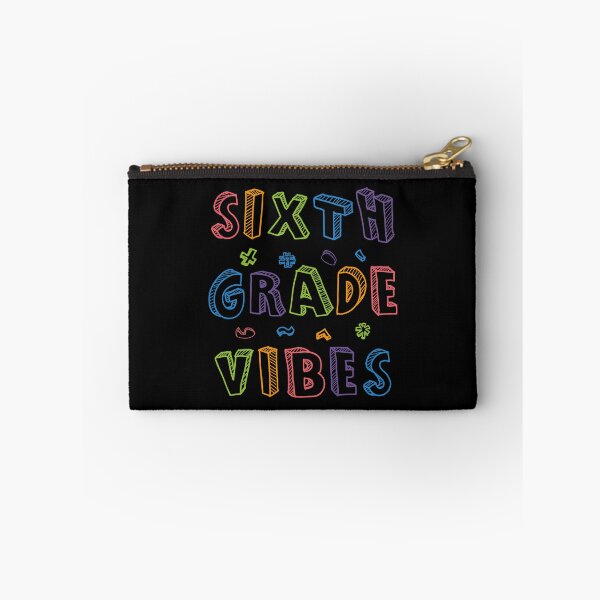 Item preview, Sixth grade vibes funny letters designed and sold by bolkibox.