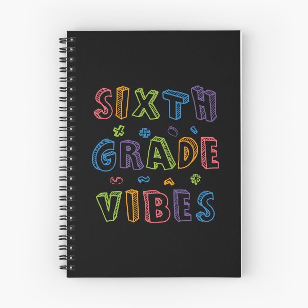 Item preview, Sixth grade vibes funny letters designed and sold by bolkibox.