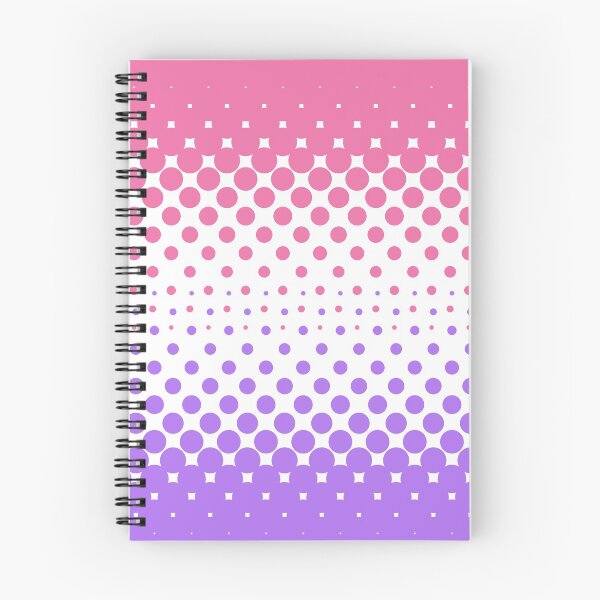 Item preview, pink and violet halftone designed and sold by designer437.