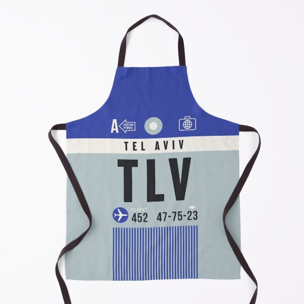 Item preview, Luggage Tag A - TLV Tel Aviv Israel designed and sold by VoodooCircus.