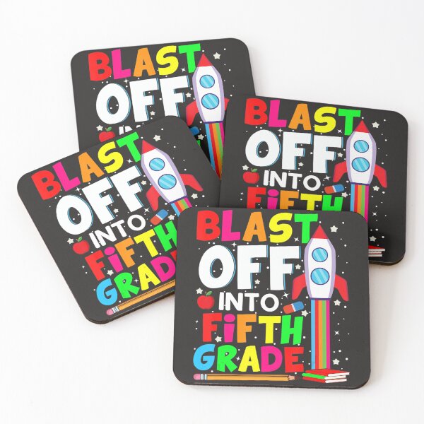 Item preview, Blast Off Into Fifth Grade Fun Back To School 5th Graders  designed and sold by fawsonpnhamme.