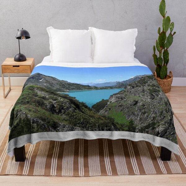 Item preview, Lago del Barbellino Landscape Design Painting designed and sold by randomtdesigns.