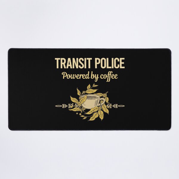 Item preview, Powered By Coffee Transit Police designed and sold by toniabrendaom.