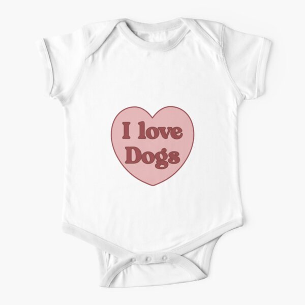 I love dogs heart aesthetic dollette coquette pink red