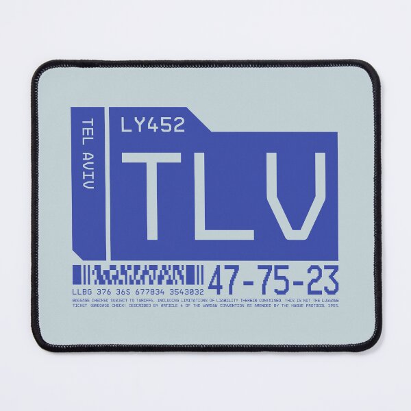 Item preview, Luggage Tag C - TLV Tel Aviv Israel designed and sold by VoodooCircus.