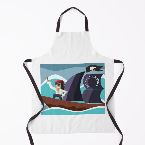 Item preview, Eat Your Crudités Pirate designed and sold by MUZA9.
