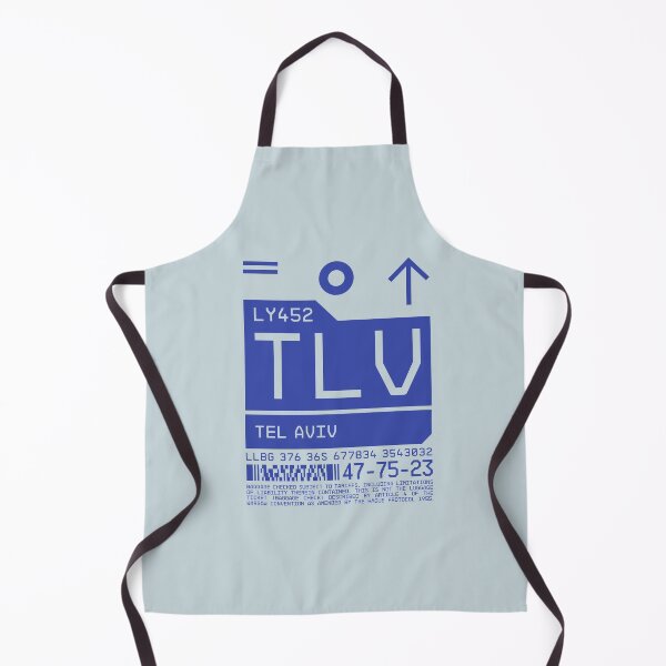 Item preview, Luggage Tag C - TLV Tel Aviv Israel designed and sold by VoodooCircus.