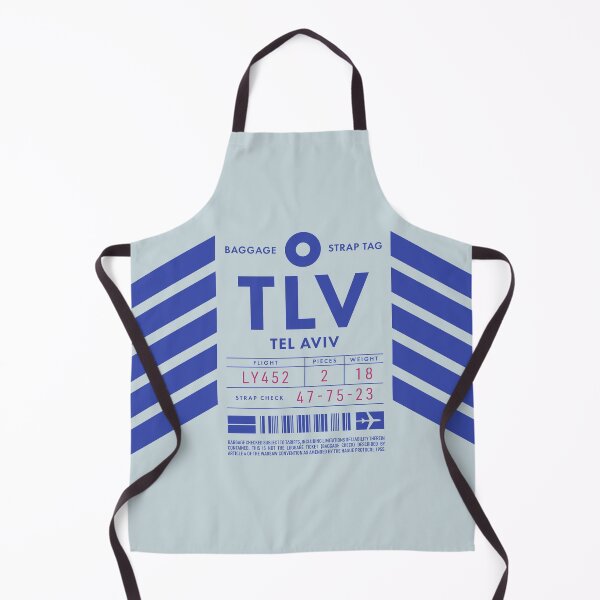 Item preview, Luggage Tag D - TLV Tel Aviv Israel designed and sold by VoodooCircus.