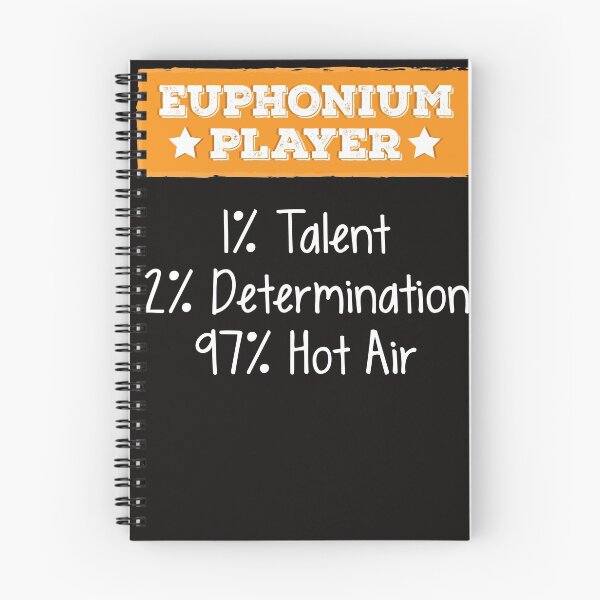 Item preview, Euphonium Player Talent Determination Hot Air T-Shirt designed and sold by Lokis80.