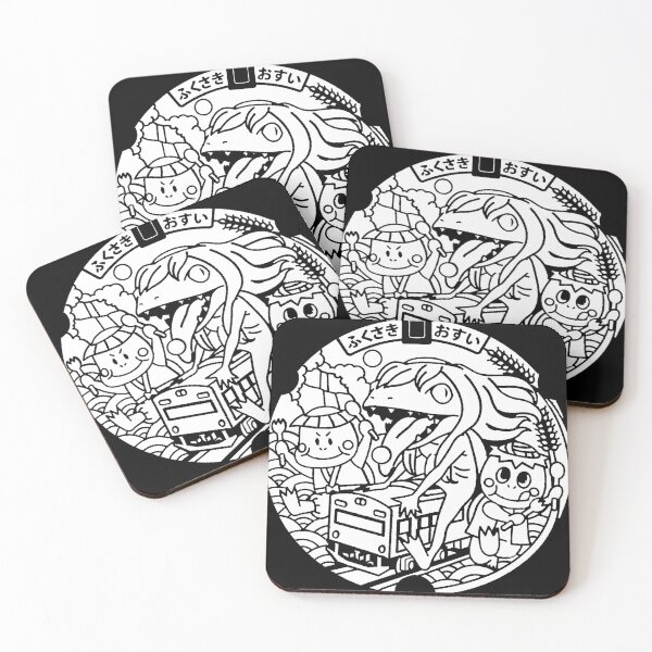 Item preview, Imps on manhole in Japan - white designed and sold by mattraski.