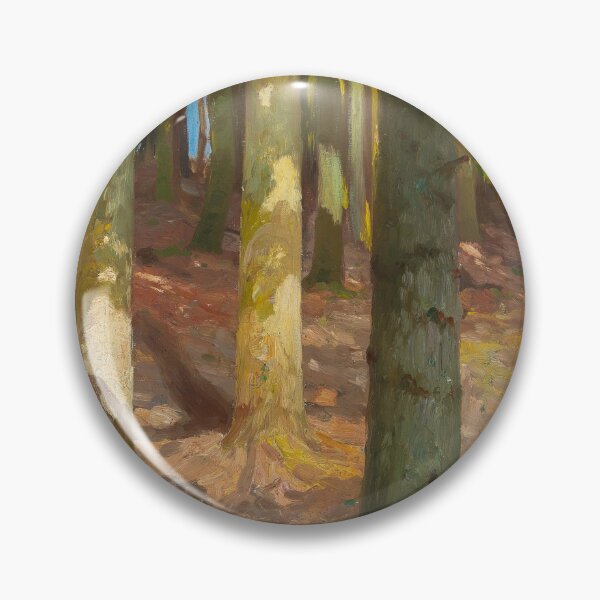 Item preview, Vintage Forest Landscape Painting designed and sold by Vintage Wall Art.