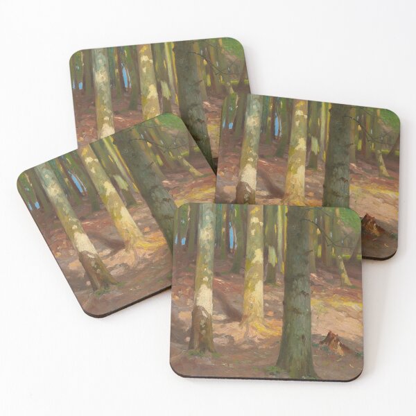Item preview, Vintage Forest Landscape Painting designed and sold by Vintage Wall Art.