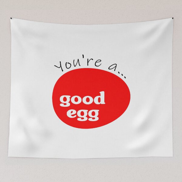 Item preview, You're a Good Egg (Red Egg) designed and sold by NameThatShirt.