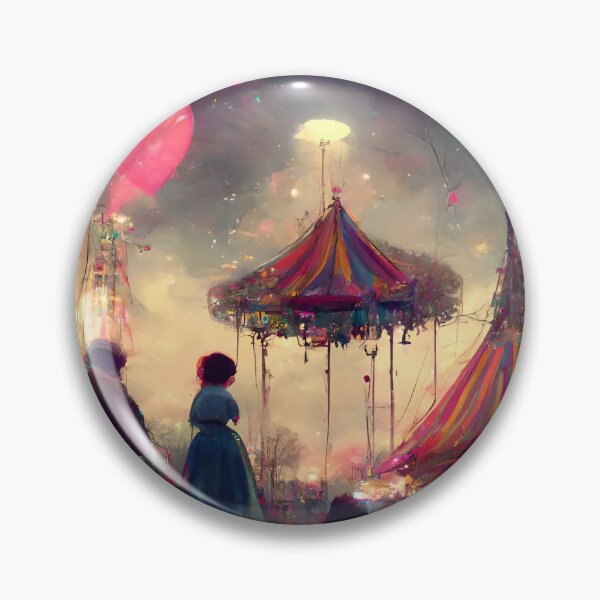 Item preview, Romantic funfair designed and sold by GeneratedArt.