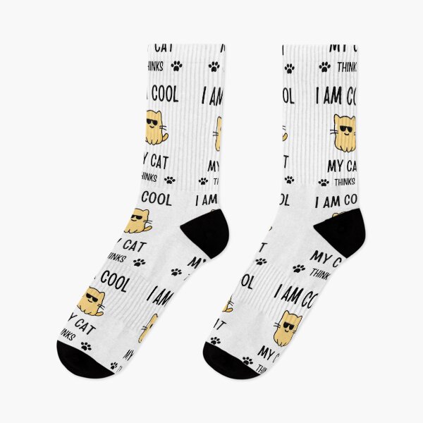 Item preview, my cat thinks i'm cool designed and sold by Trucker10.